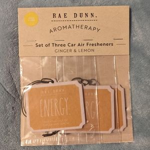 NWT Rae Dunn Energy Car Air Freshener (3pk)